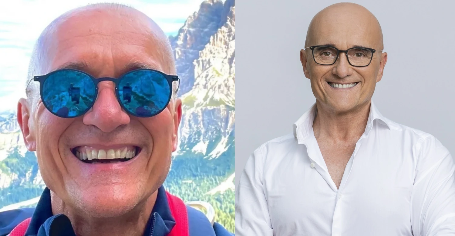 Alfonso Signorini teeth